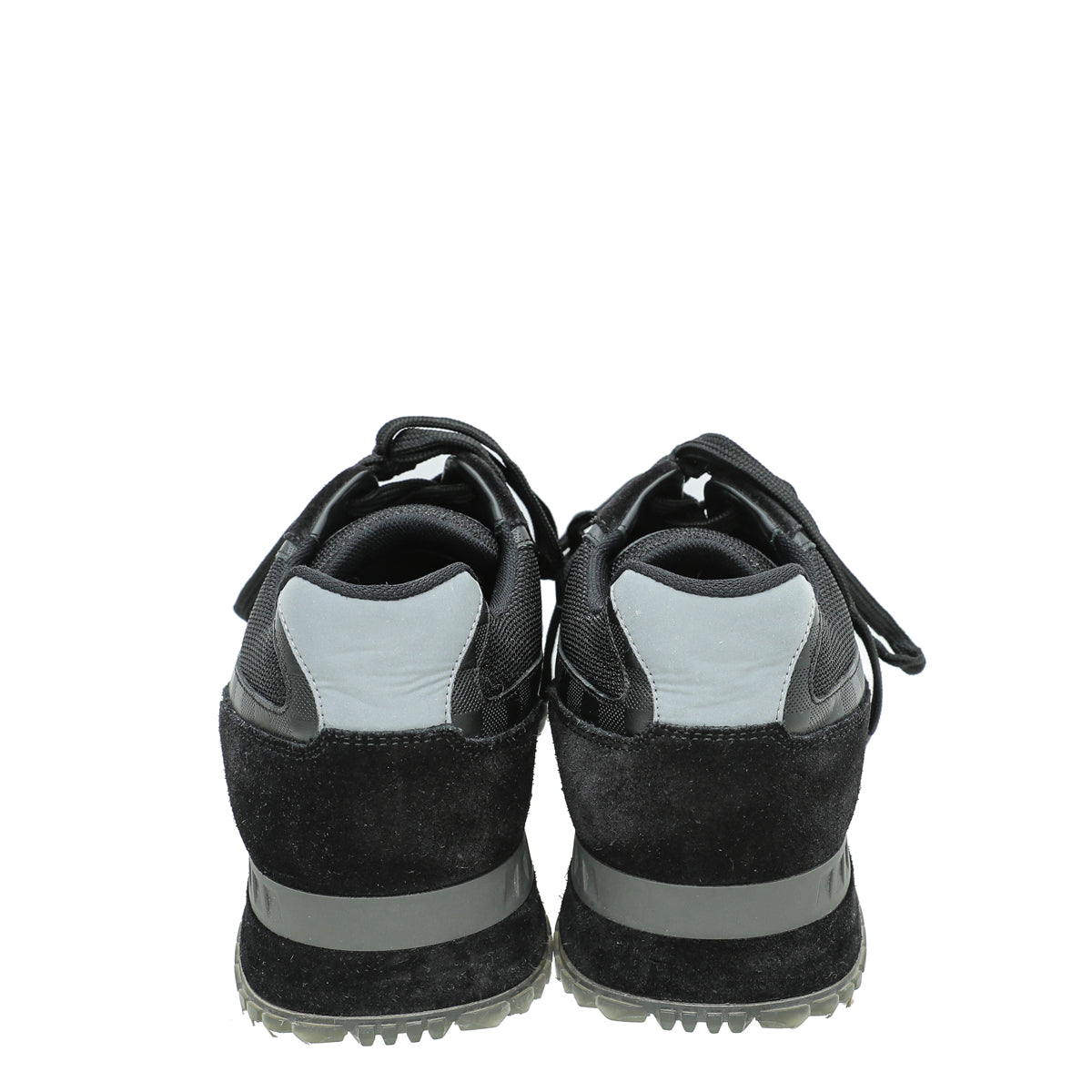 Louis Vuitton Back Suede Damier-Trimmed Runaway Sneakers 6