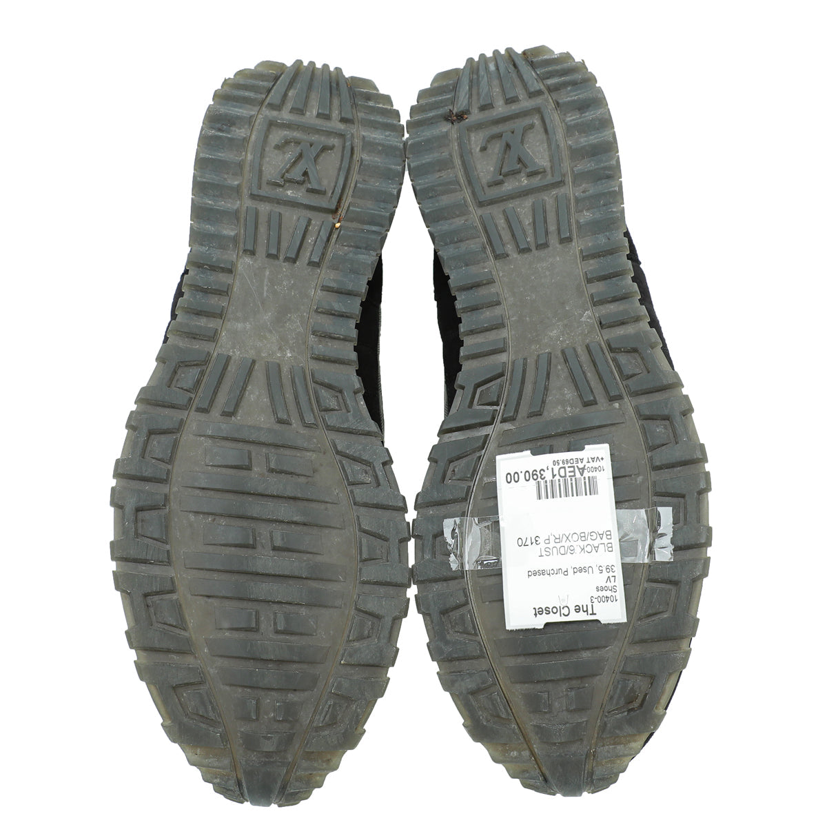 Louis Vuitton Back Suede Damier-Trimmed Runaway Sneakers 6