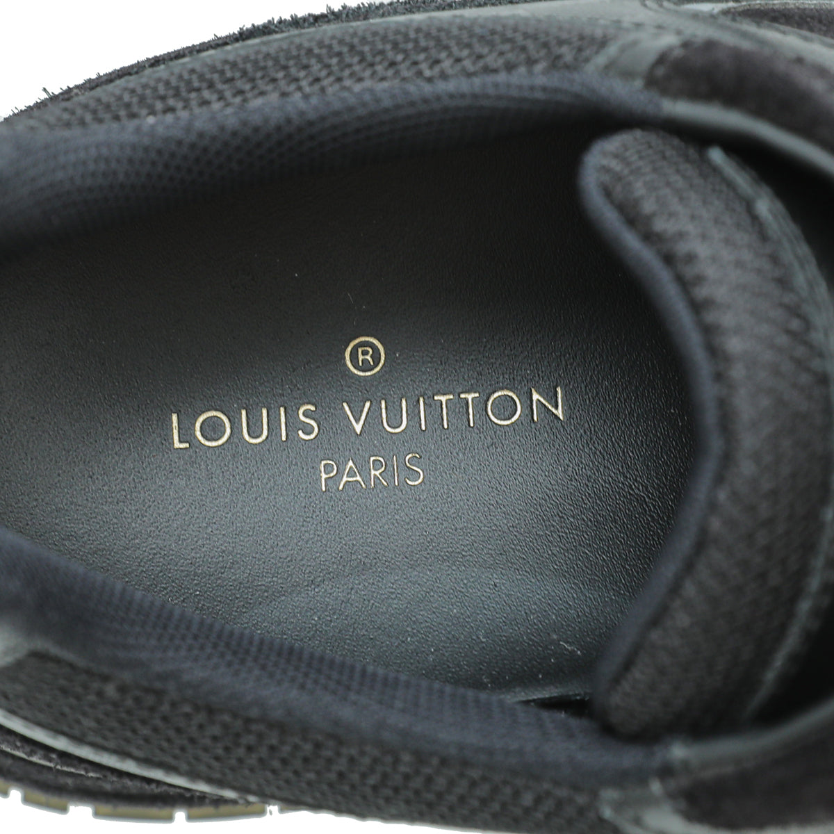 Louis Vuitton Back Suede Damier-Trimmed Runaway Sneakers 6