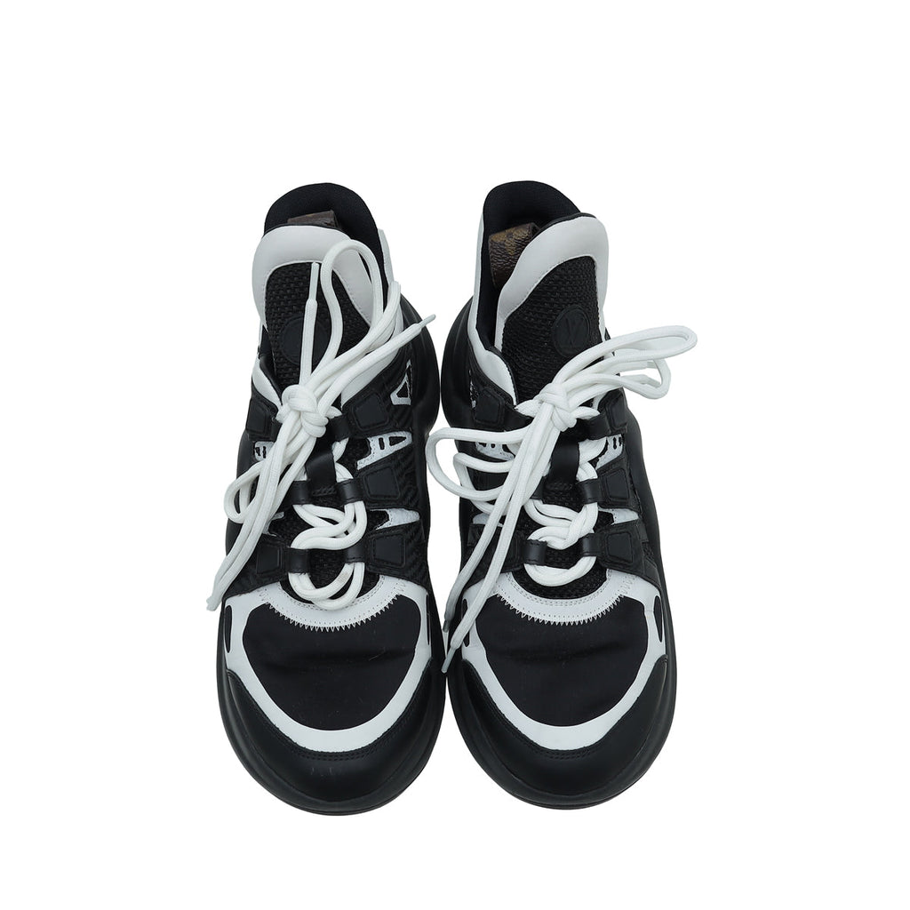 Louis Vuitton Bicolor Archlight Mesh Leather Sneaker 39