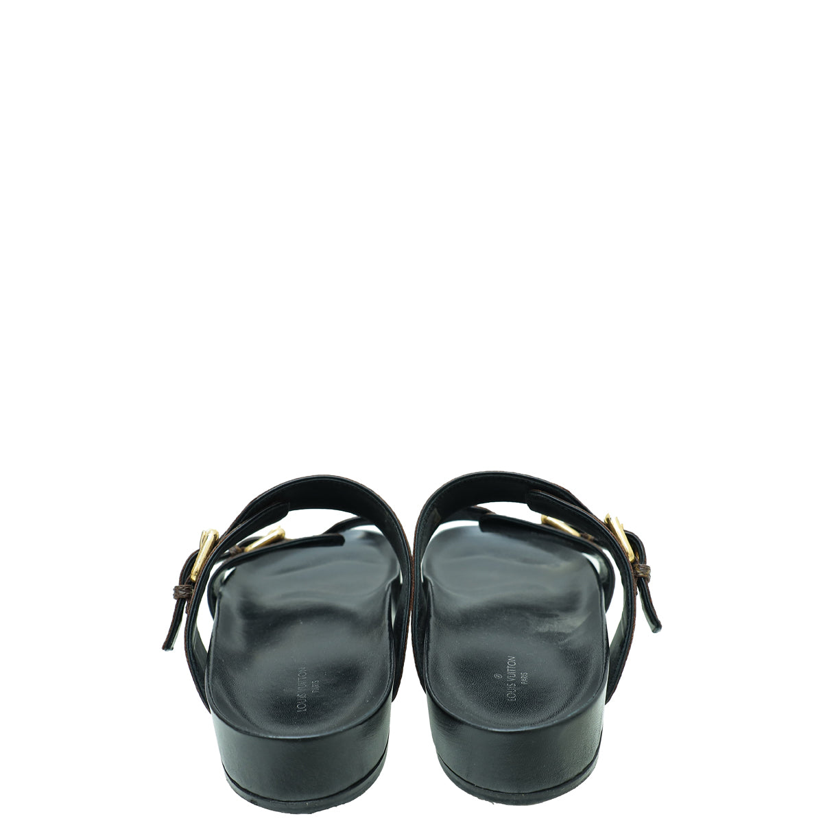 Louis Vuitton Bicolor Monogram Bom Dia Flat Mule 39
