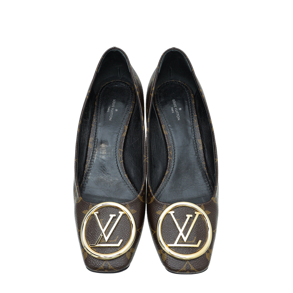 Louis Vuitton Monogram Madeleine Pump 39