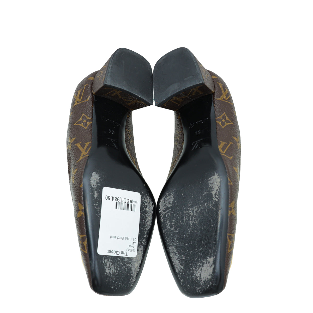Louis Vuitton Monogram Madeleine Pump 39