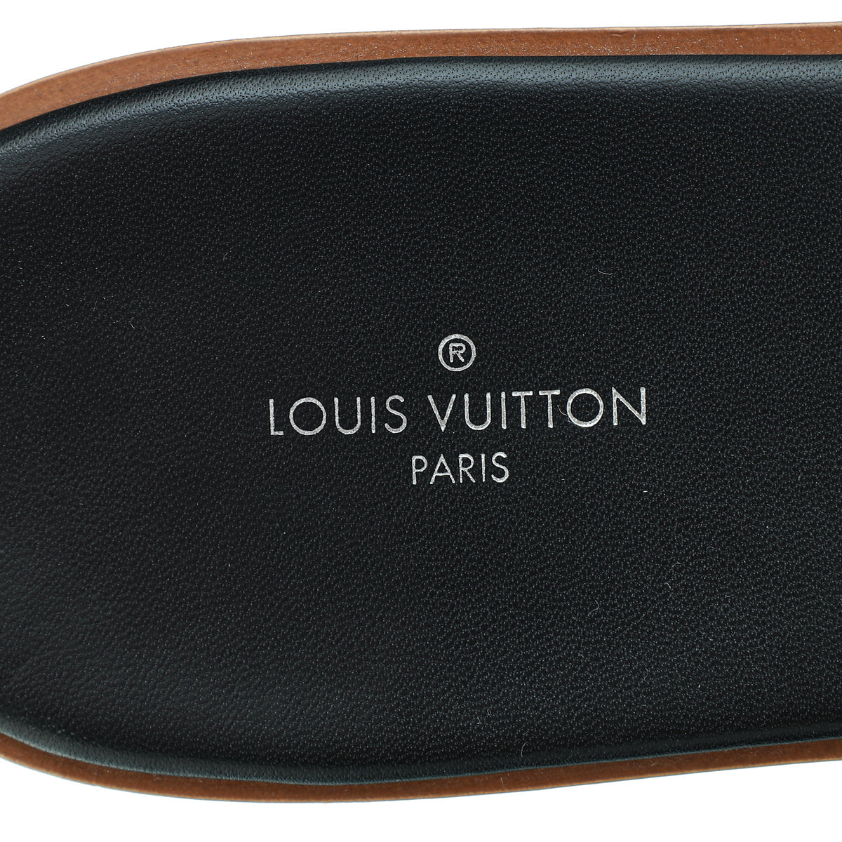 Louis Vuitton Bicolor Lock It Mink Fur Flat Sandal 39