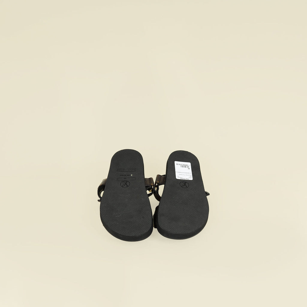 Louis Vuitton Monogram Monogram Sunset Comfort Flat Sandal 39