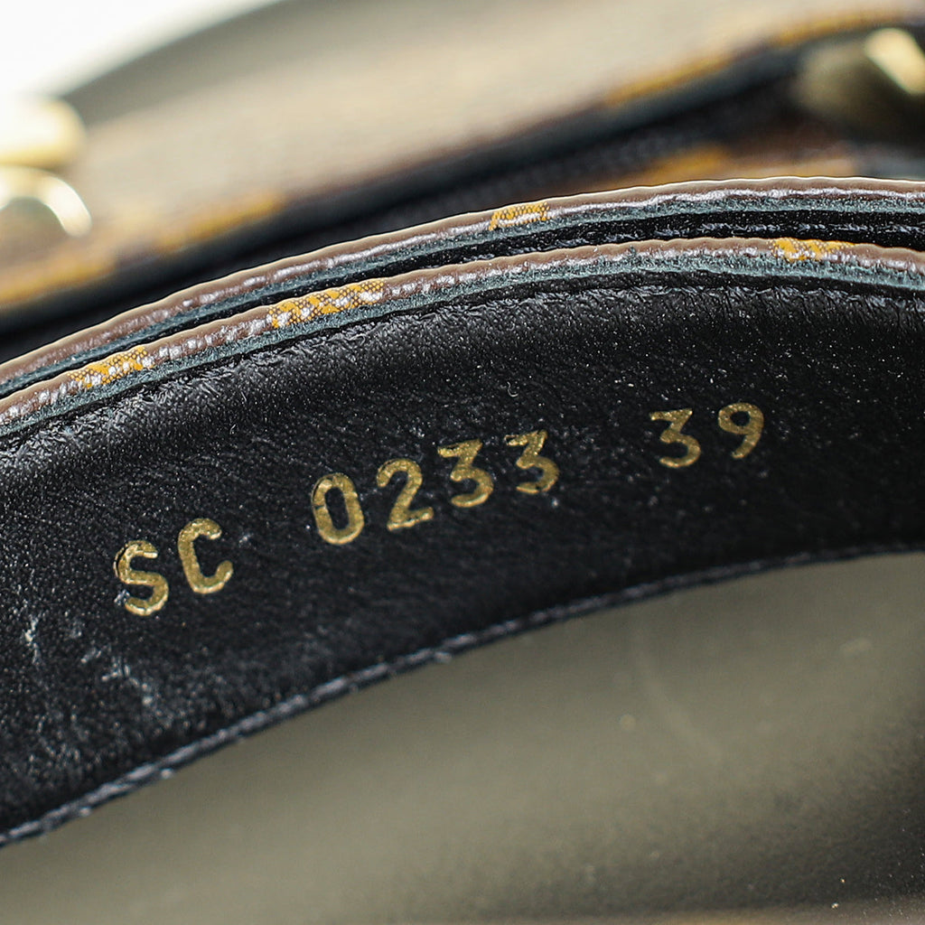 Louis Vuitton Monogram Monogram Sunset Comfort Flat Sandal 39