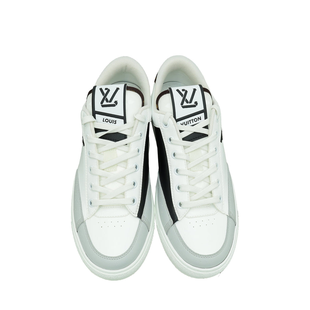 Louis Vuitton Bicolor Monogram Charlie Trainers Sneaker 39