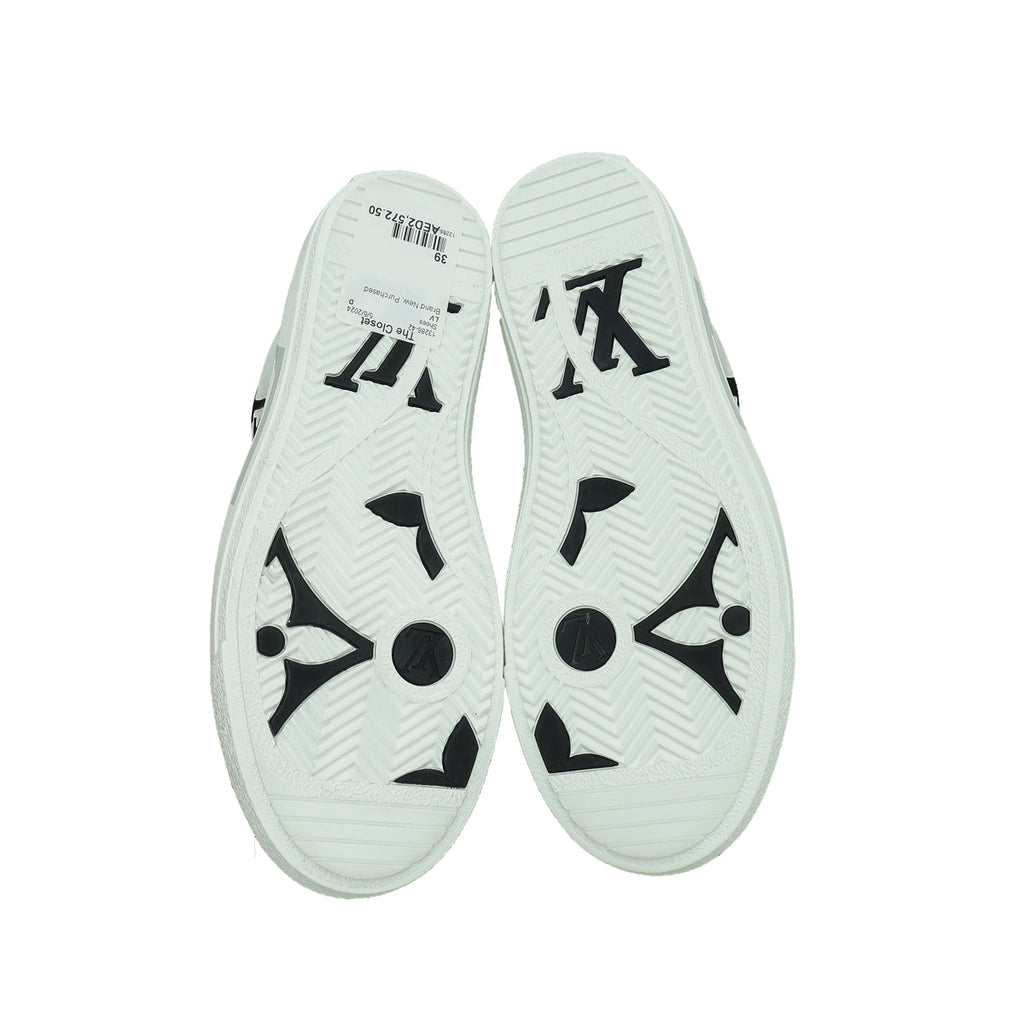 Louis Vuitton Bicolor Monogram Charlie Trainers Sneaker 39