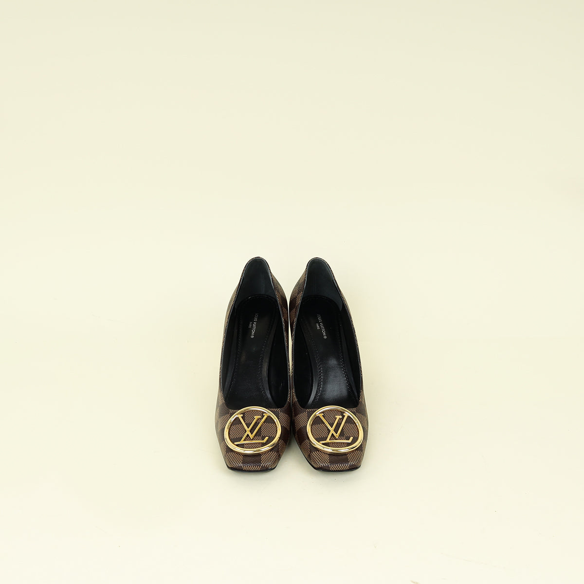 Louis Vuitton Damier Ebene Madeleine Pumps 40