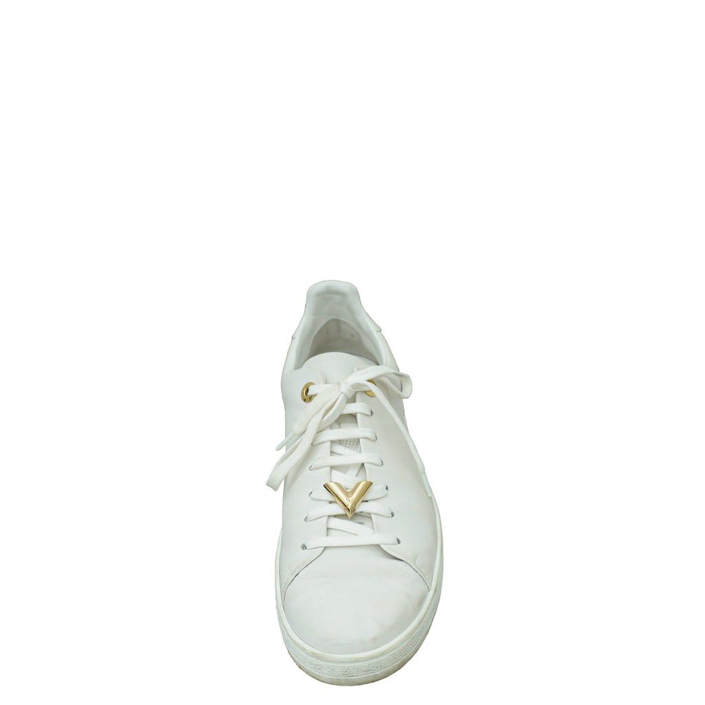 Louis Vuitton White Frontrow V Sneakers 40