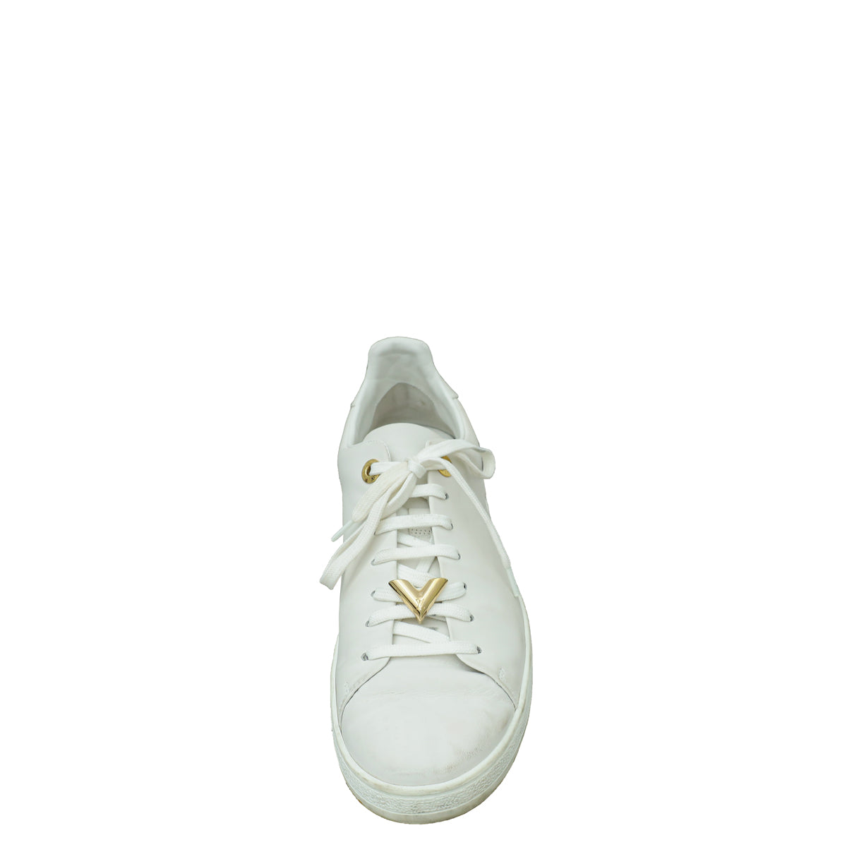 Louis Vuitton White Frontrow V Sneakers 40