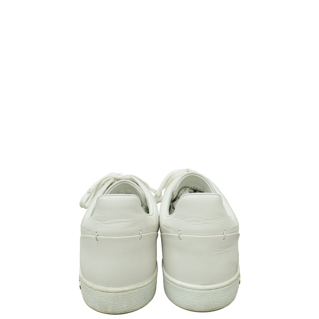 Louis Vuitton White Frontrow V Sneakers 40