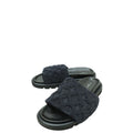 Louis Vuitton Black Monogram Fabric Embossed Monogram Pool Pillow Comfort Mules 41