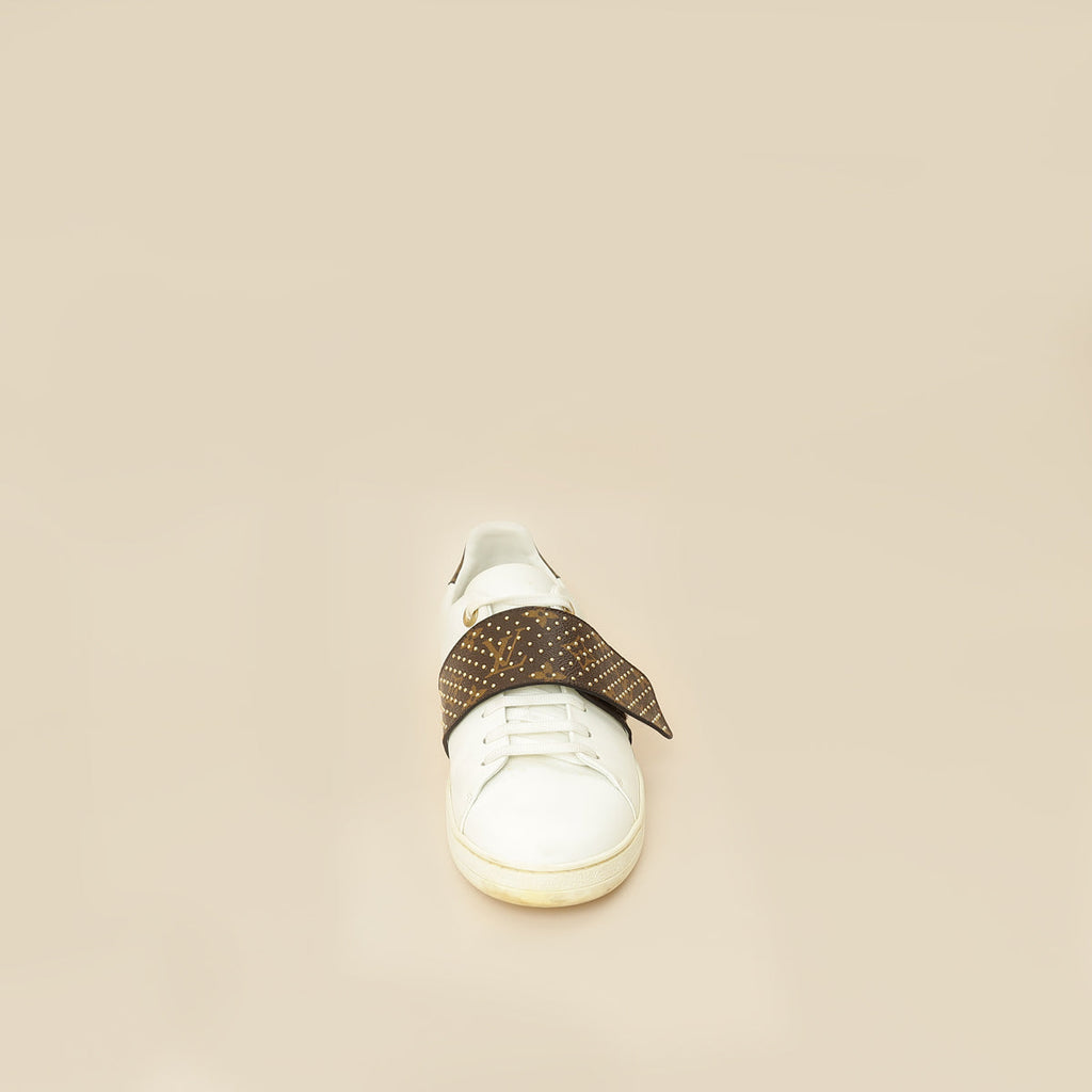 Louis Vuitton Monogram White Frontrow Sneaker 41