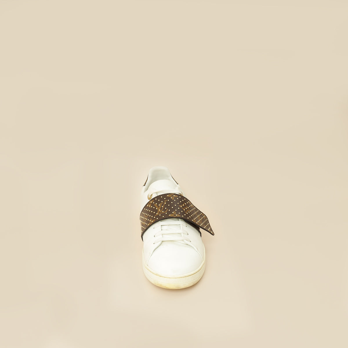 Louis Vuitton Monogram White Frontrow Sneaker 41