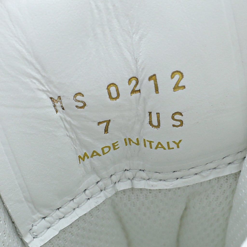 Louis Vuitton White x Nike Air Force 1 Monogram Empreinte High Cut Sneaker 7