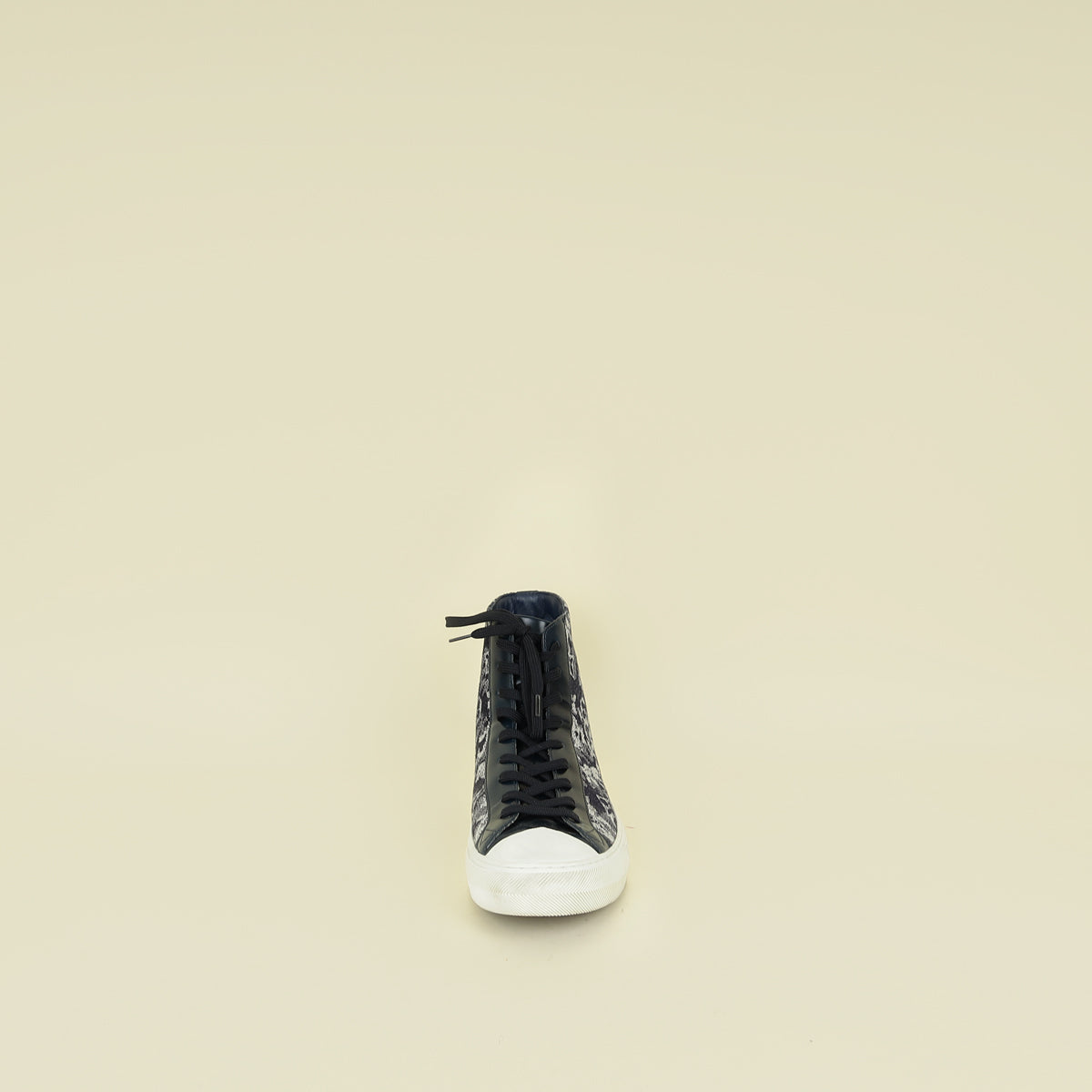 Louis Vuitton Navy Blue Monogram Denim Tattoo High-Top Sneaker 6
