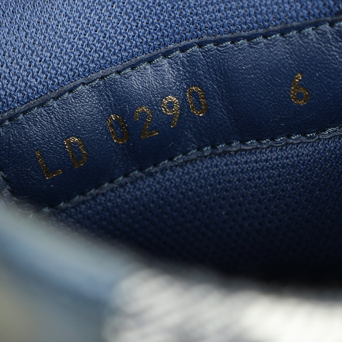 Louis Vuitton Navy Blue Monogram Denim Tattoo High-Top Sneaker 6
