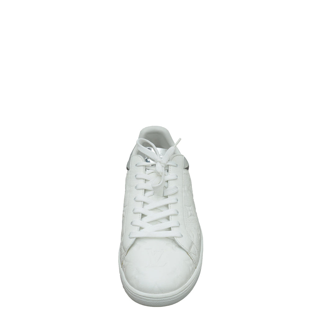 Louis Vuitton Bicolor Monogram Embossed Luxembourg Trainer Sneakers 7