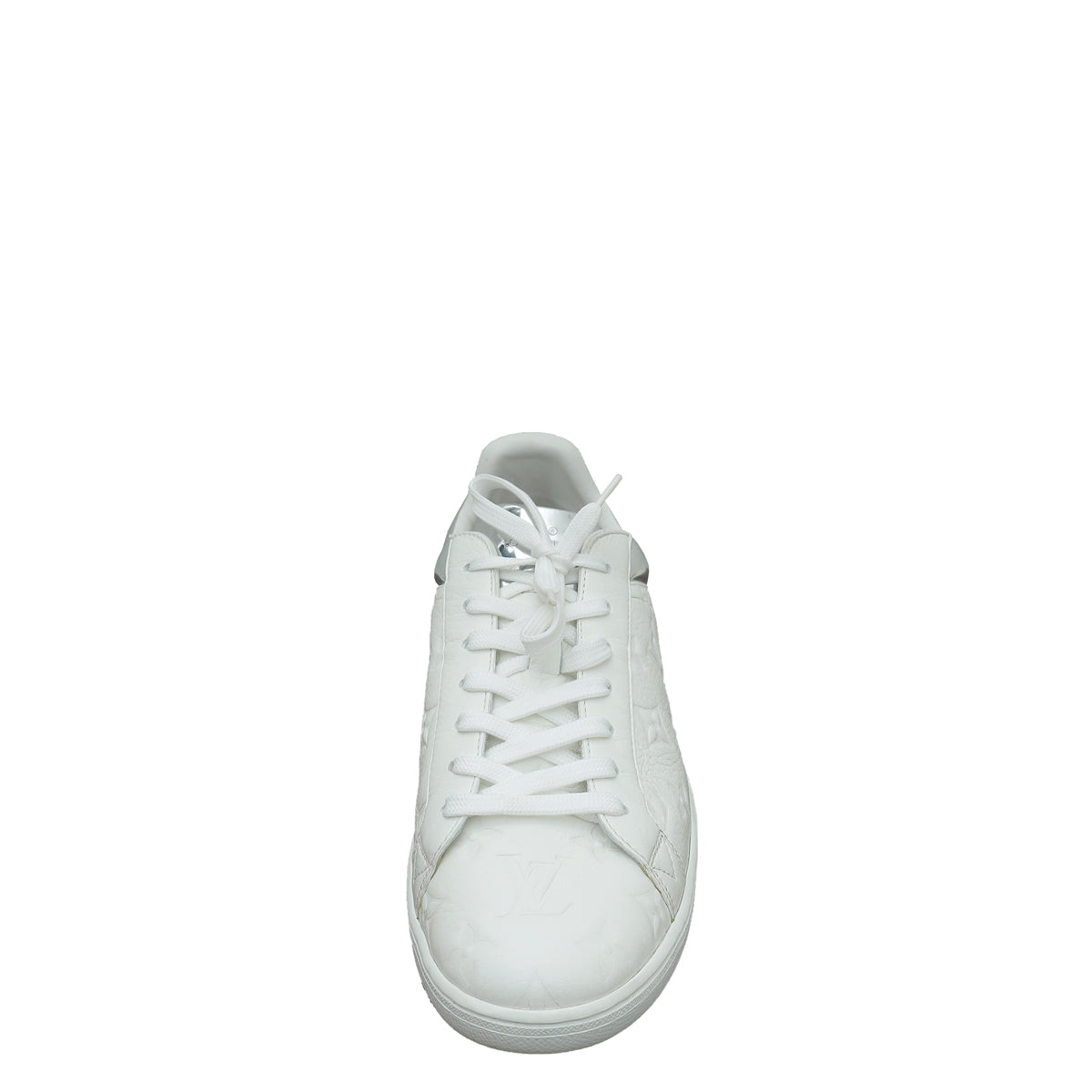 Louis Vuitton Bicolor Monogram Embossed Luxembourg Trainer Sneakers 7