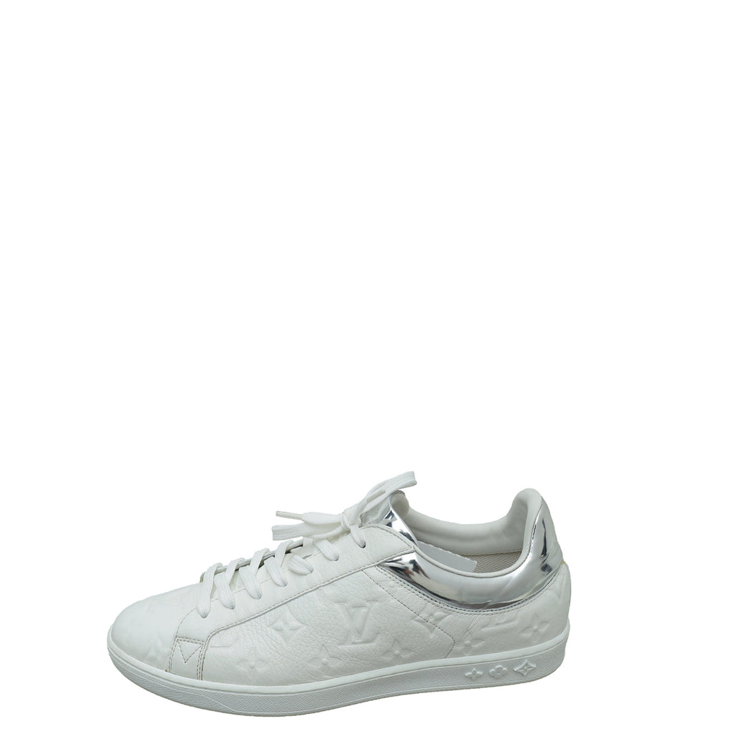 Louis Vuitton Bicolor Monogram Embossed Luxembourg Trainer Sneakers 7
