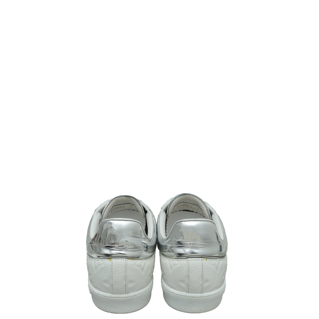 Louis Vuitton Bicolor Monogram Embossed Luxembourg Trainer Sneakers 7