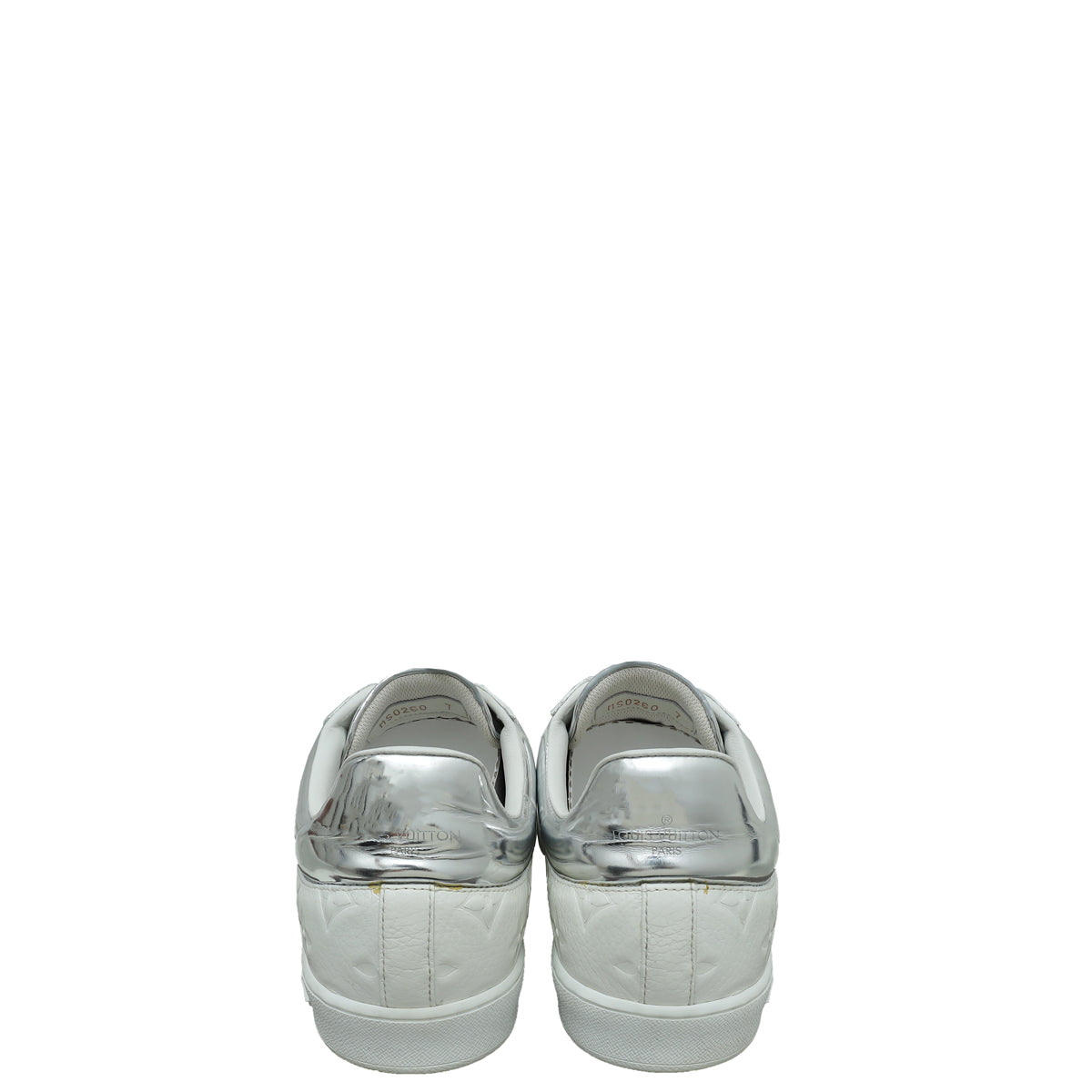 Louis Vuitton Bicolor Monogram Embossed Luxembourg Trainer Sneakers 7