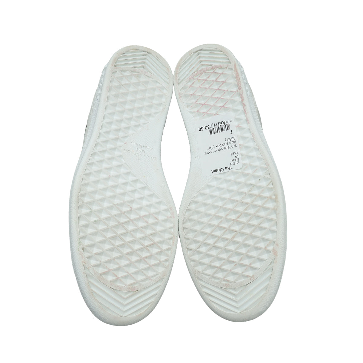 Louis Vuitton Bicolor Monogram Embossed Luxembourg Trainer Sneakers 7