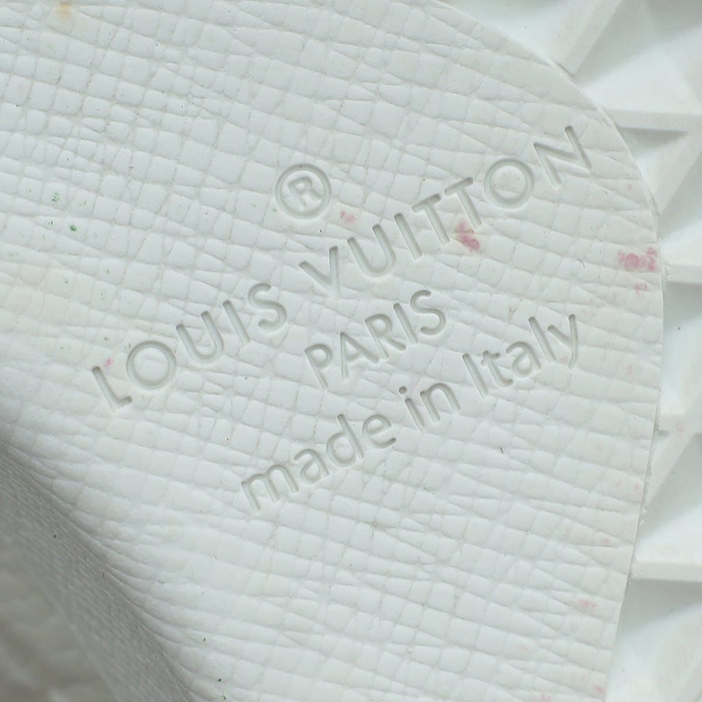 Louis Vuitton Bicolor Monogram Embossed Luxembourg Trainer Sneakers 7
