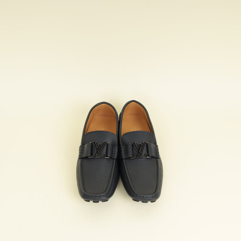 Louis Vuitton Navy Blue Monte Carlo Moccasin Men's Loafer 7
