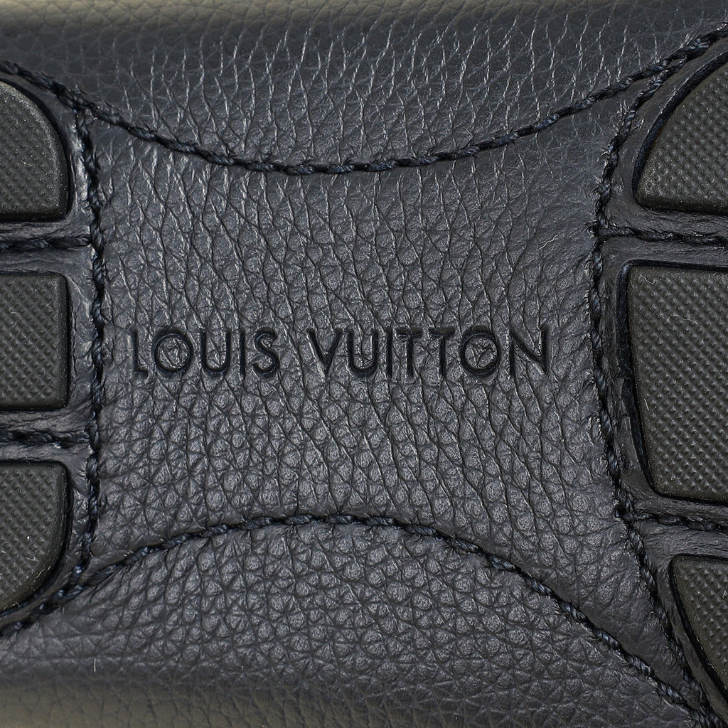 Louis Vuitton Navy Blue Monte Carlo Moccasin Men's Loafer 7