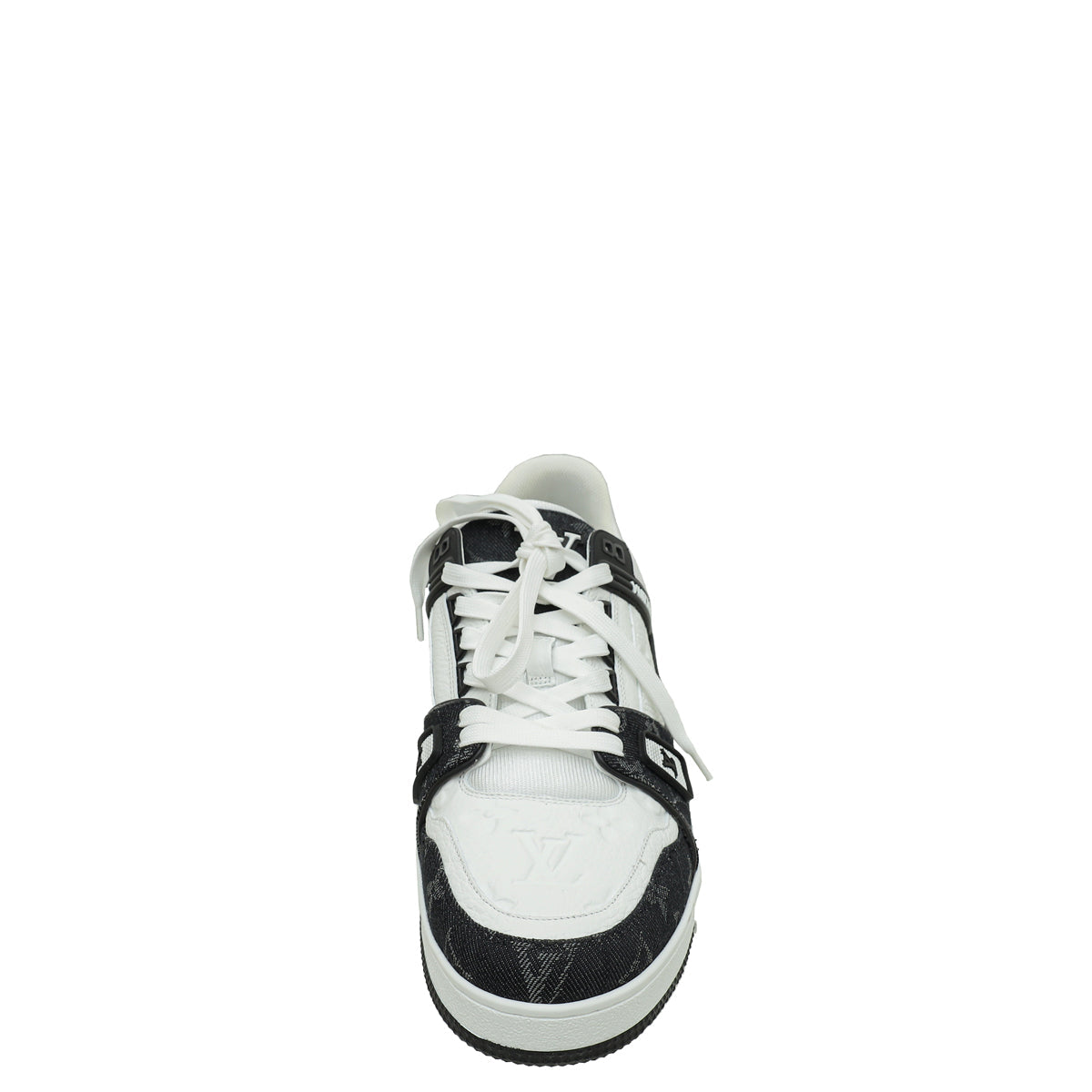 Louis Vuitton Monogram Denim Empreinte Trainers Sneaker 8.5