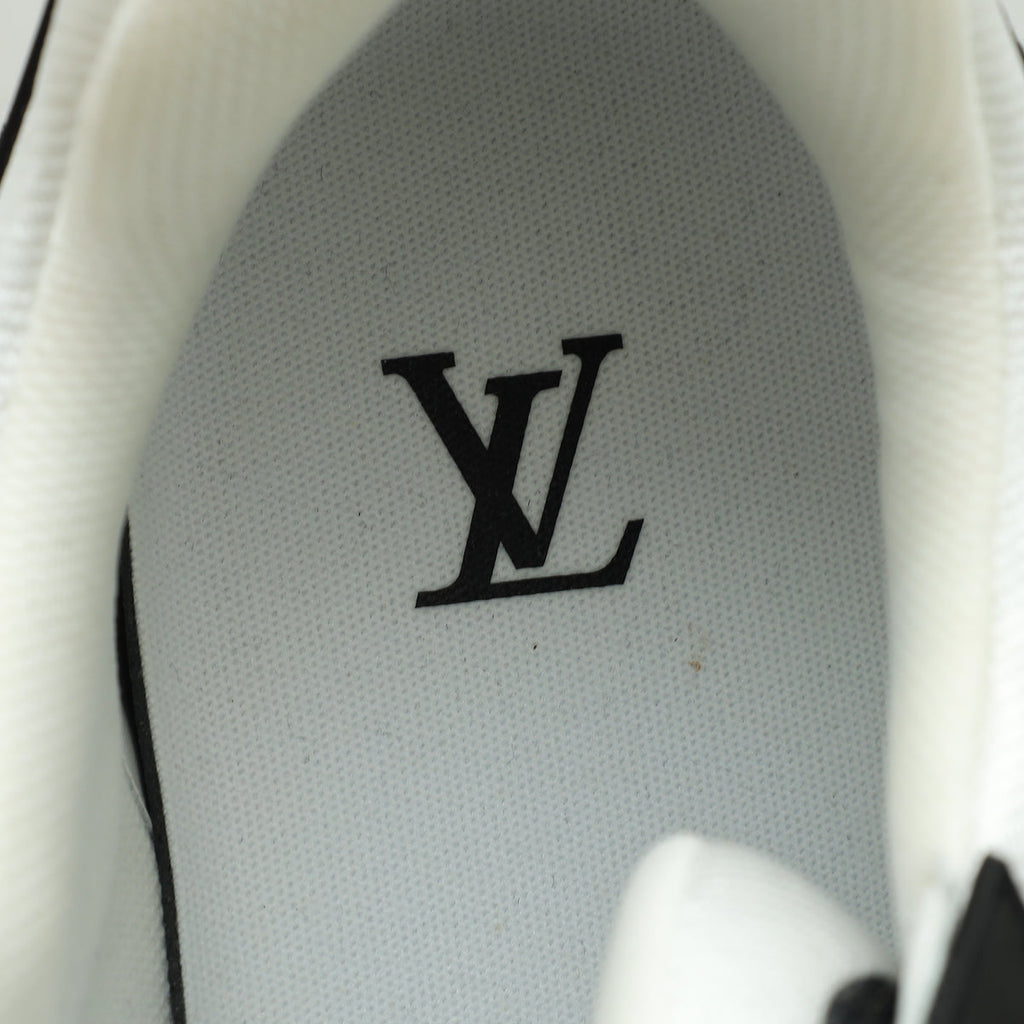 Louis Vuitton Monogram Denim Empreinte Trainers Sneaker 8.5
