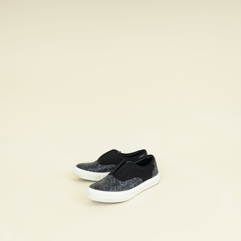 Louis Vuitton Bicolor Monogram Trocadero Richelieu Sneaker 8.5