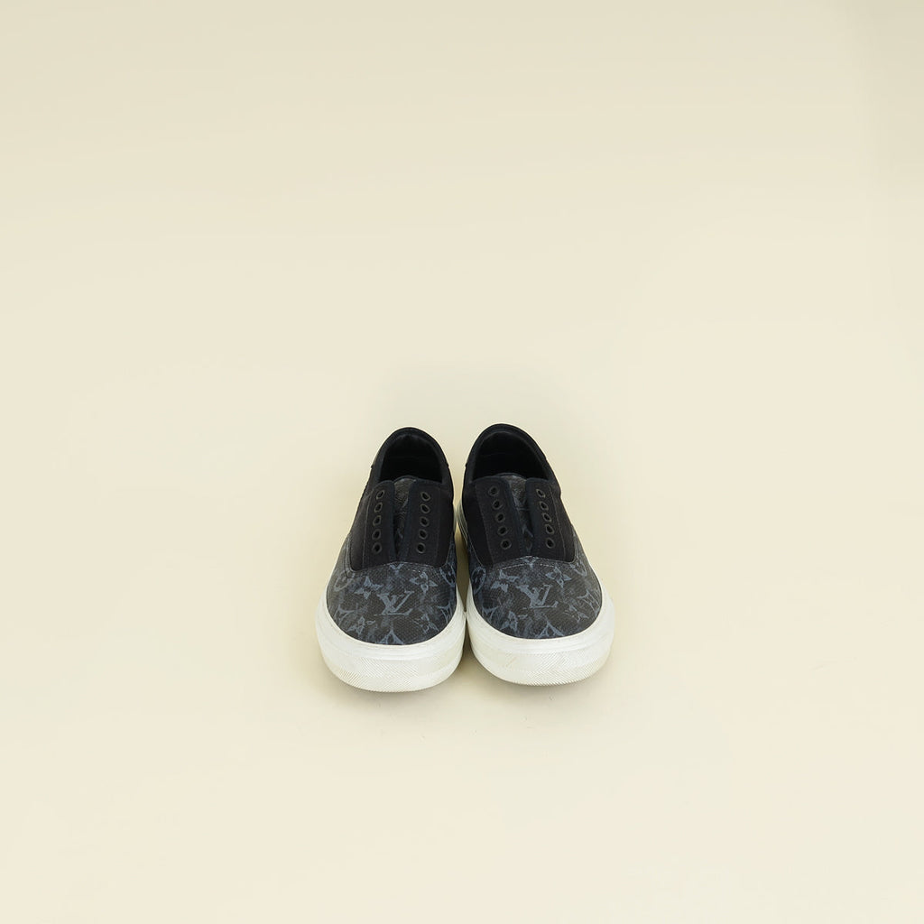 Louis Vuitton Bicolor Monogram Trocadero Richelieu Sneaker 8.5
