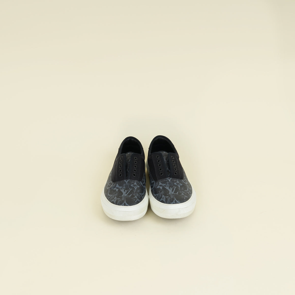 Louis Vuitton Bicolor Monogram Trocadero Richelieu Sneaker 8.5