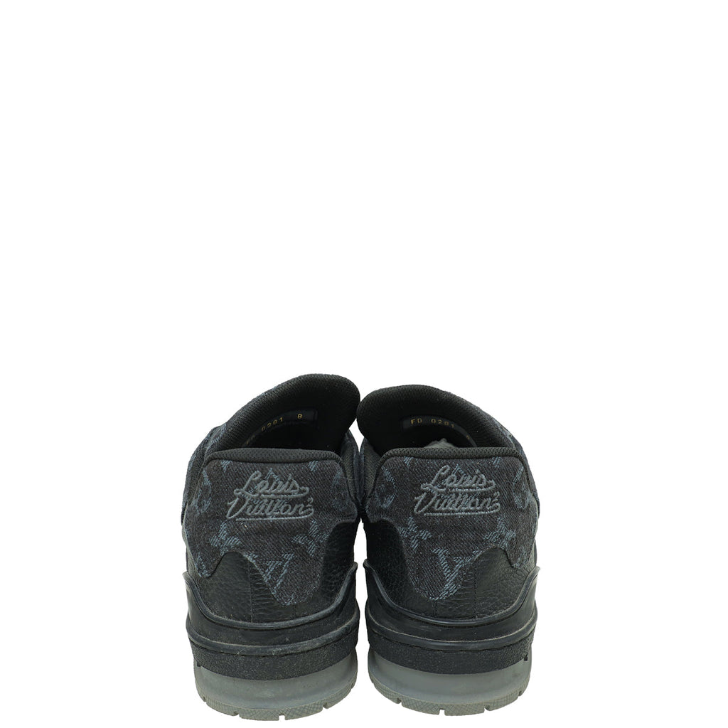 Louis Vuitton Black x Nigo Trainer Sneakers 8