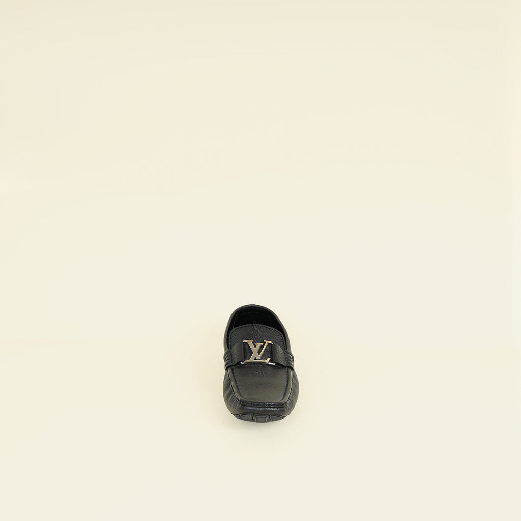 Louis Vuitton Black Monte Carlo Moccasins Men's Loafer 8