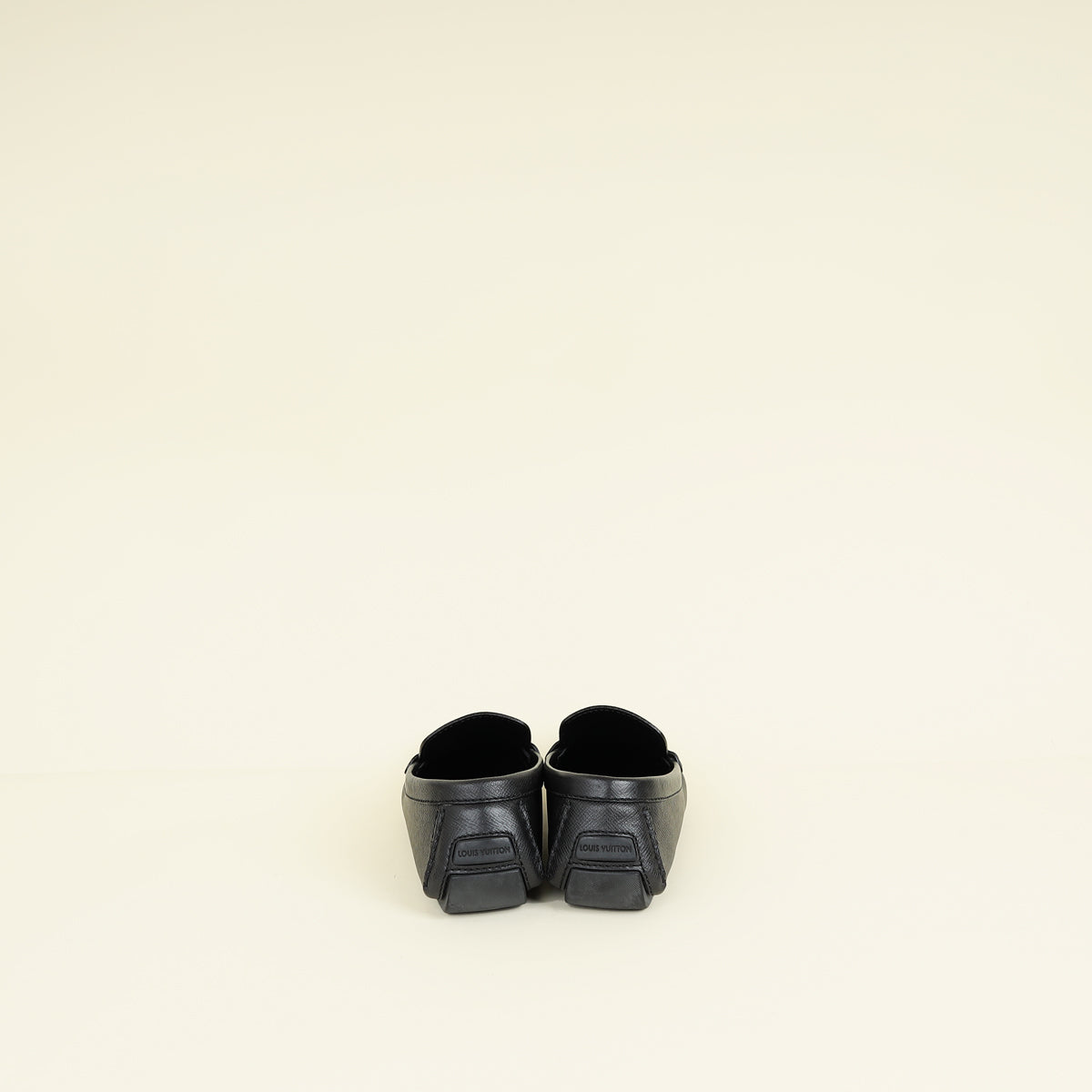 Louis Vuitton Black Monte Carlo Moccasins Men's Loafer 8