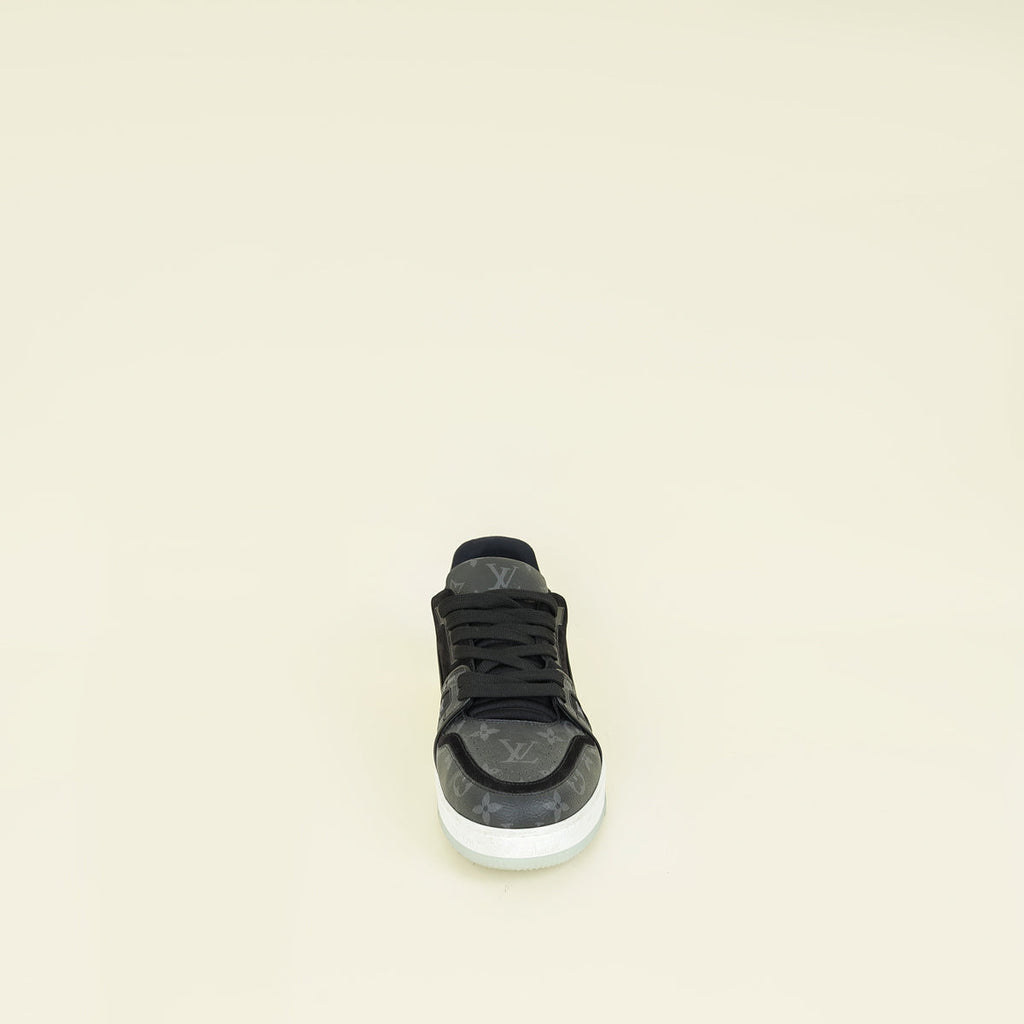 Louis Vuitton Bicolor Monogram Eclipse Trainer Sneaker 9.5