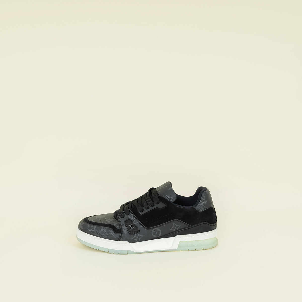 Louis Vuitton Bicolor Monogram Eclipse Trainer Sneaker 9.5