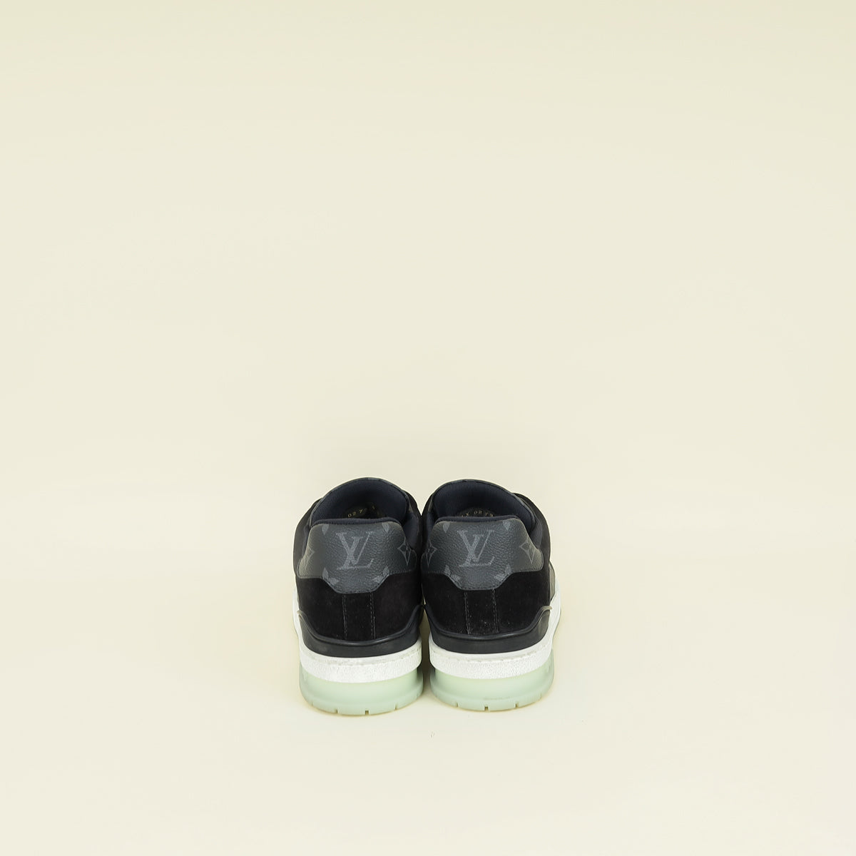 Louis Vuitton Bicolor Monogram Eclipse Trainer Sneaker 9.5
