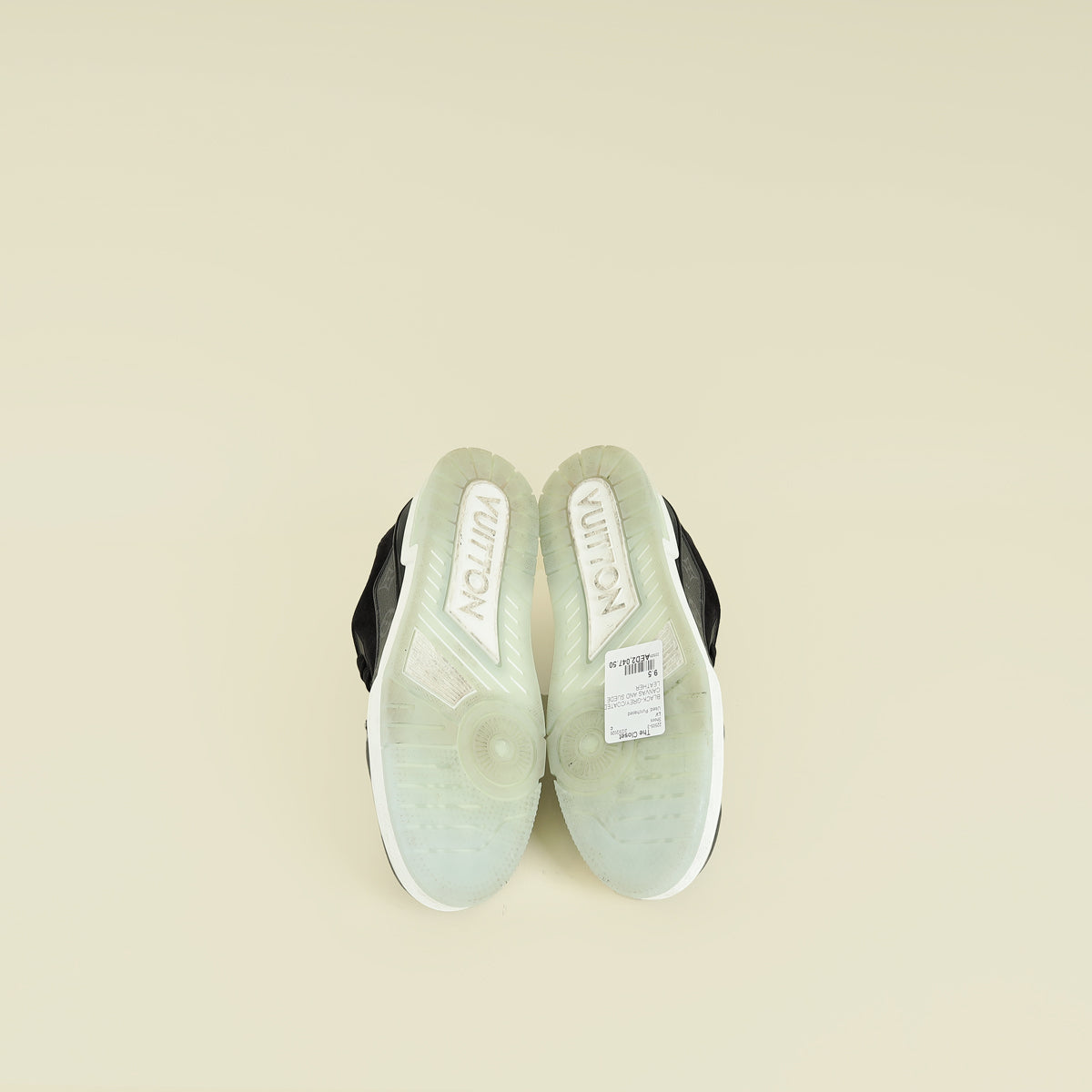 Louis Vuitton Bicolor Monogram Eclipse Trainer Sneaker 9.5