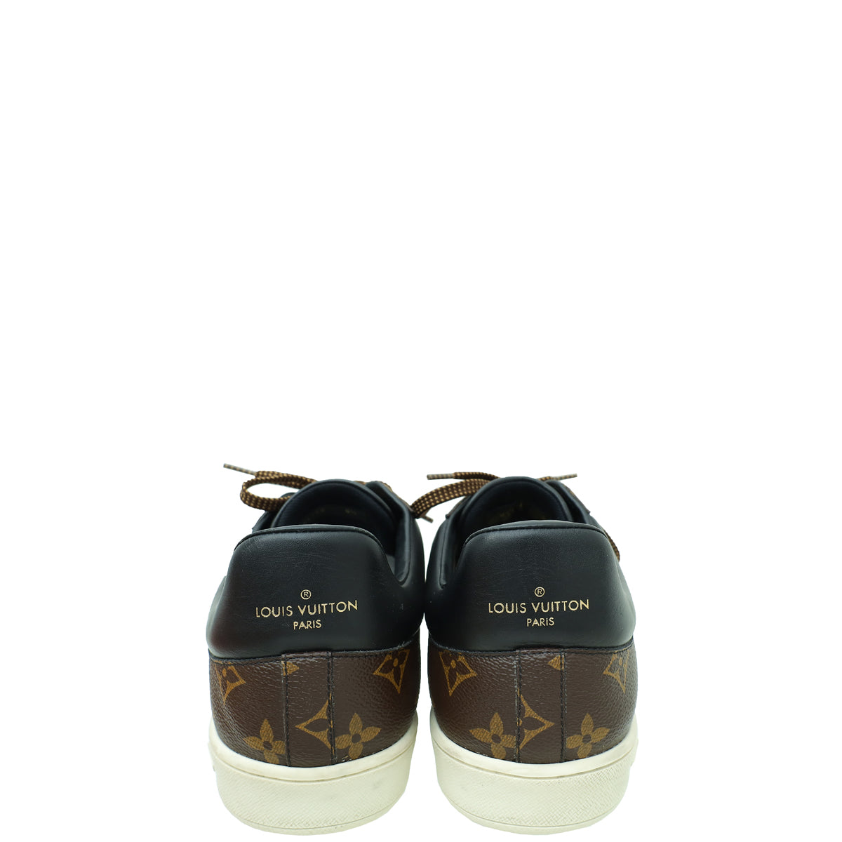 Louis Vuitton Monogram Black Luxembourg Sneaker 9.5
