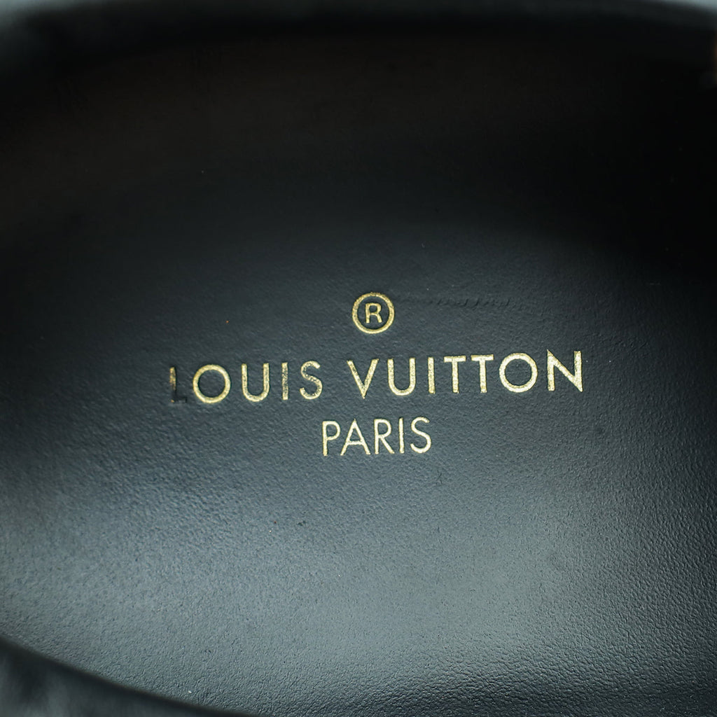 Louis Vuitton Monogram Black Luxembourg Sneaker 9.5