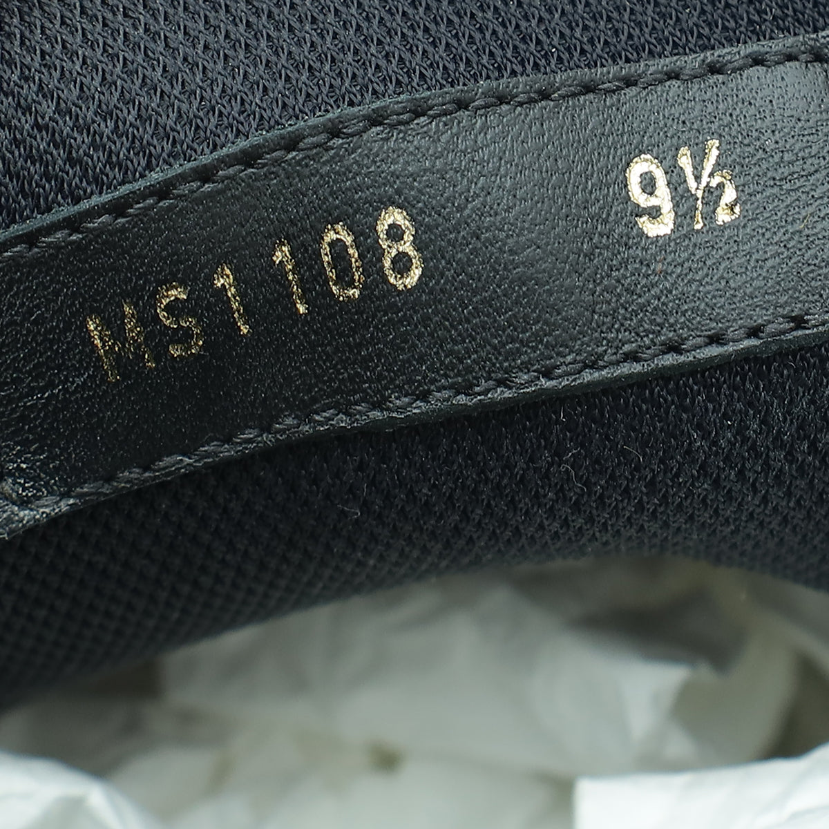 Louis Vuitton Monogram Black Luxembourg Sneaker 9.5