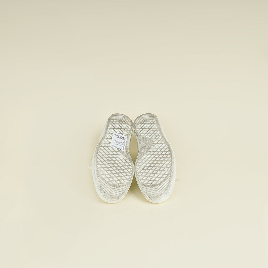 Louis Vuitton White Monogram Iridescent Luxembourg Sneakers 9