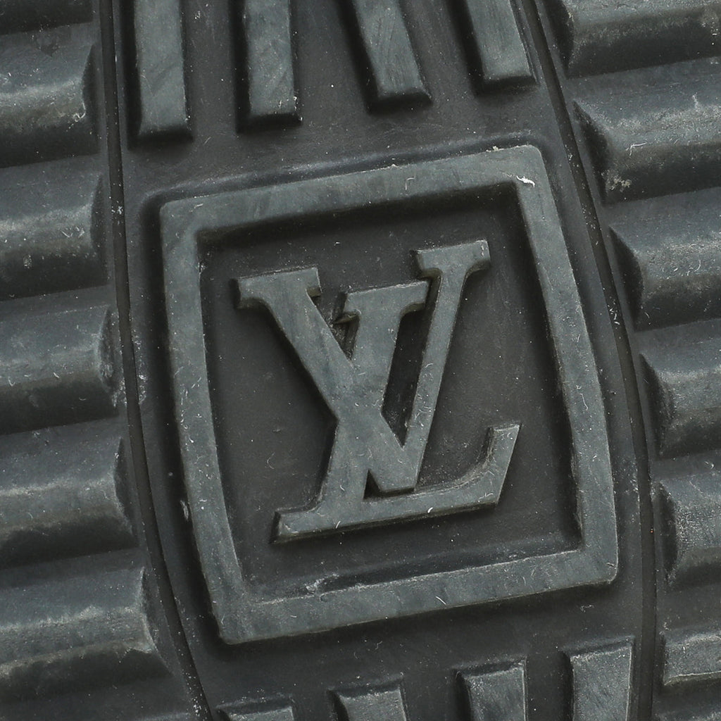 Louis Vuitton White Monogram Reverse Run Away Sneakers 36.5