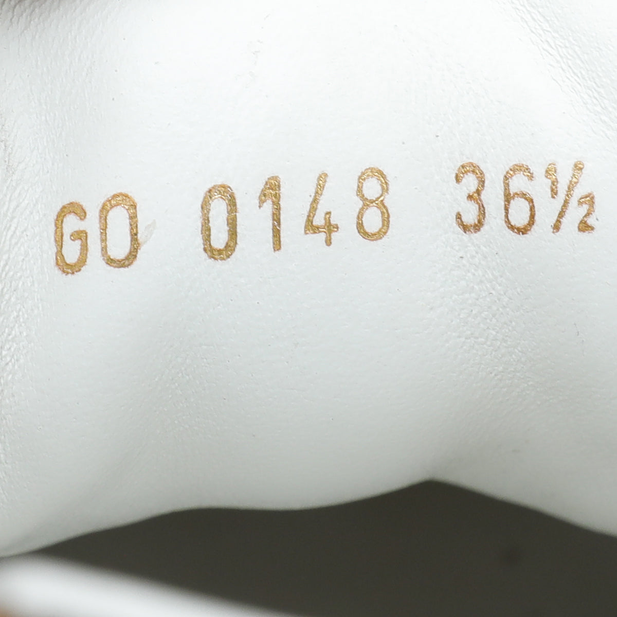 Louis Vuitton White Monogram Reverse Run Away Sneakers 36.5