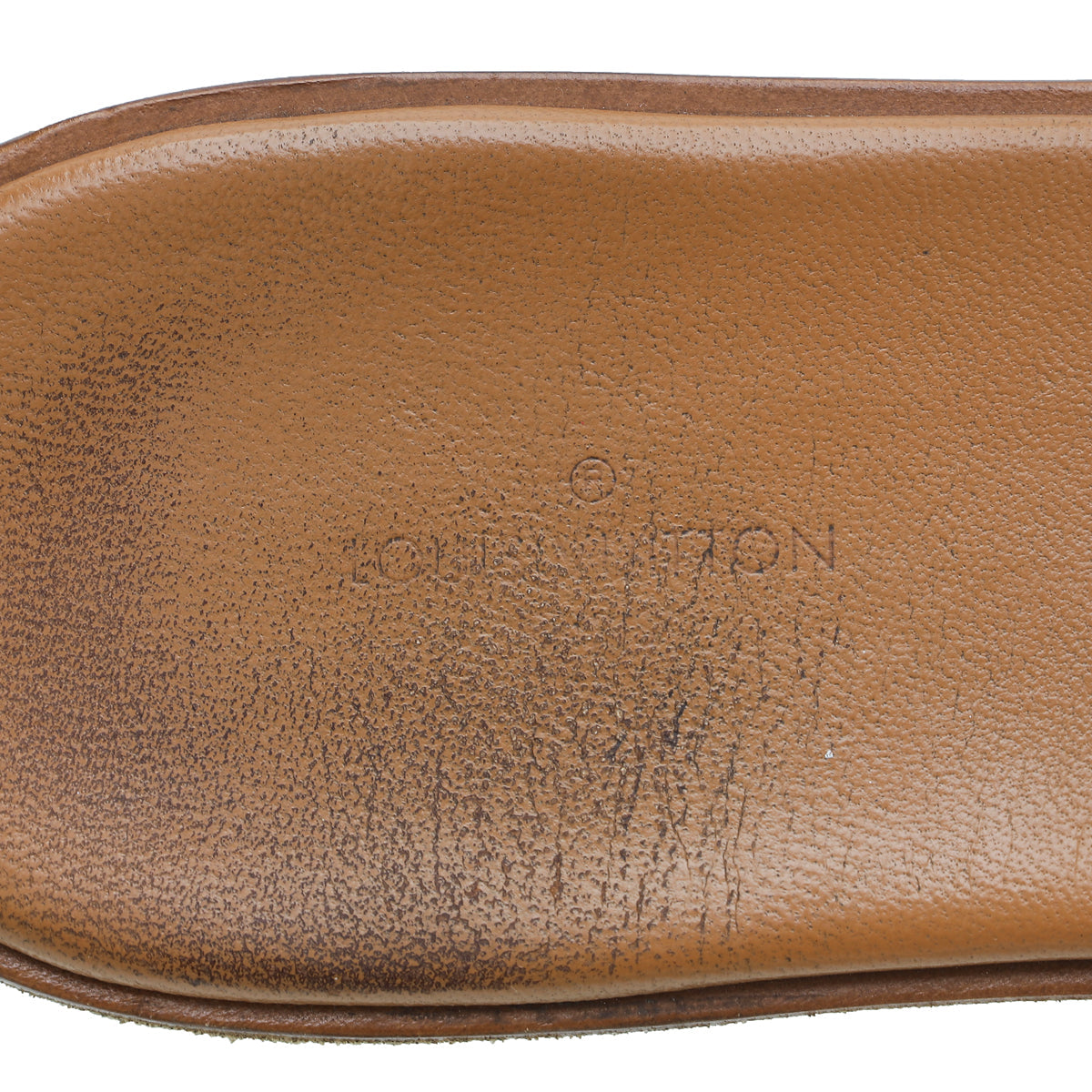 Louis Vuitton Bicolor Lock It Flat Mule 37.5